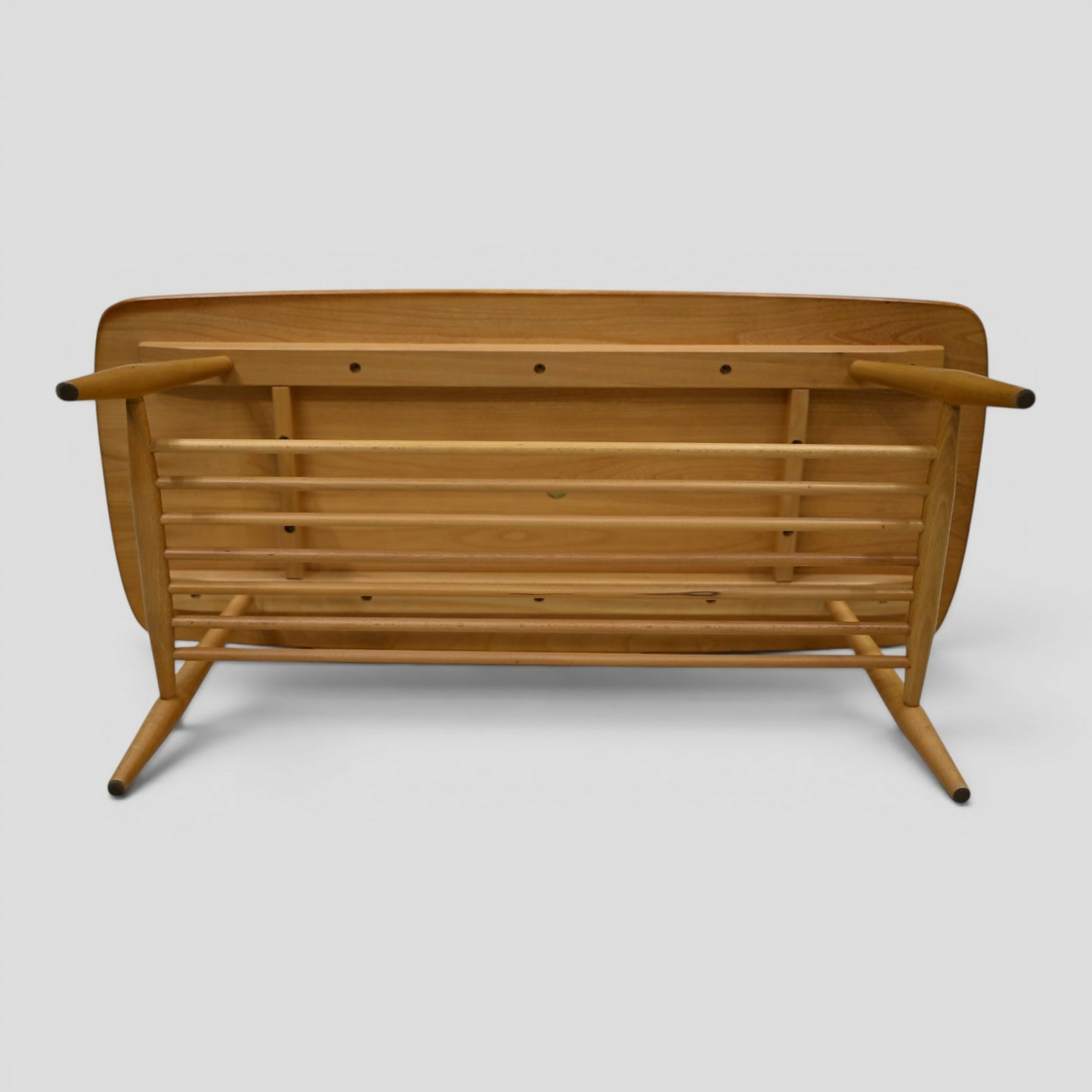 Ercol Occasional/Coffee Table Slatted Magazine Shelf #459 Light FREE Delivery*
