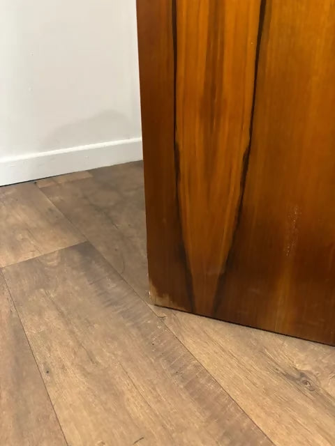 1950's Vintage Walnut Gents Wardrobe
