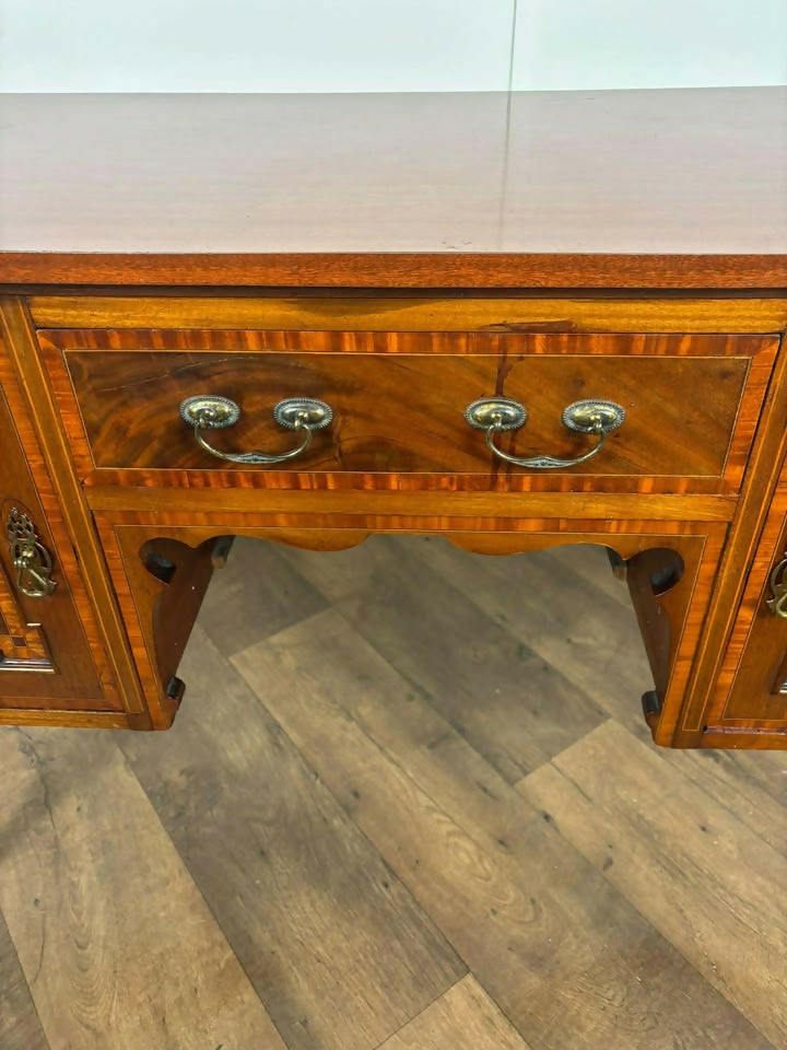 Edwardian Inlaid Mahogany Washstand