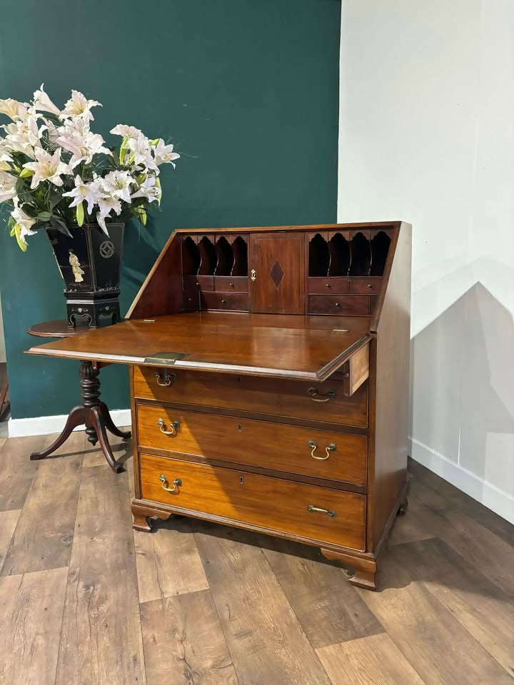 19th Century Mahogany Bureau9