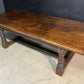 Very Deep & Long Oak Farmhouse Dining Table