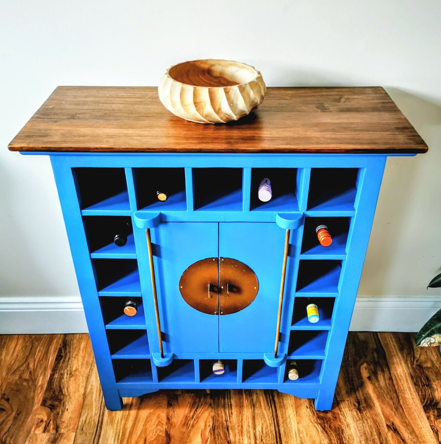 Shanghai Style Wine Rack and Cabinet