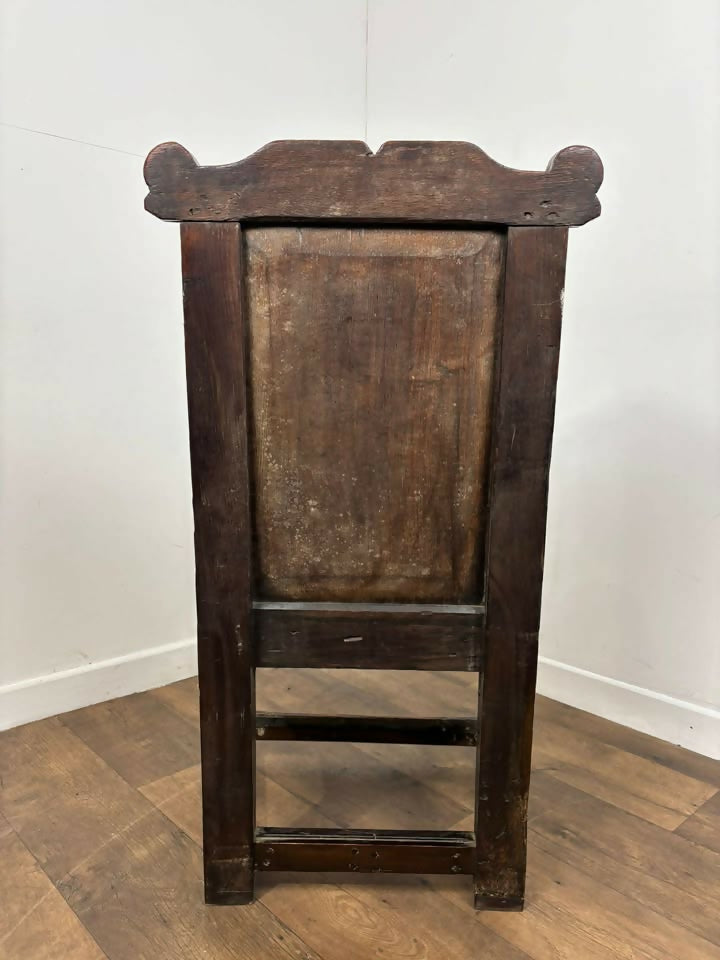 Early 19th Century Oak Hall Chair