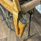 Victorian Wooden & Cast Iron Coffin Cart