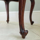 Stool, Rosewood, Fully Reupholstered in House of Hackney 'Atemis'.