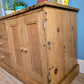 Rustic pine sideboard