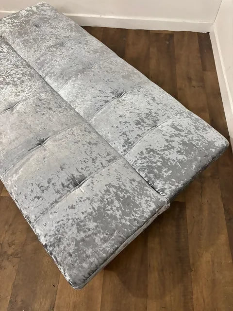 Plush Velvet Folding Sofa Bed