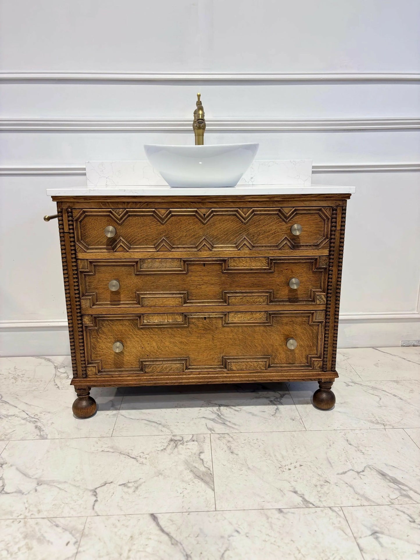 Bathroom Vanity Unit Made to Order Vanity Unit Custom Made Bathroom Furniture Antique Traditional Bathroom Washstand Basin Unit