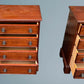 Pair of Mahogany Chests In The Georgian Style