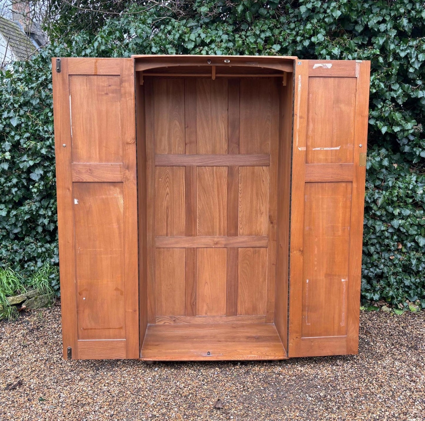 Vintage Mid Century Ercol 480 Two Door Wardrobe