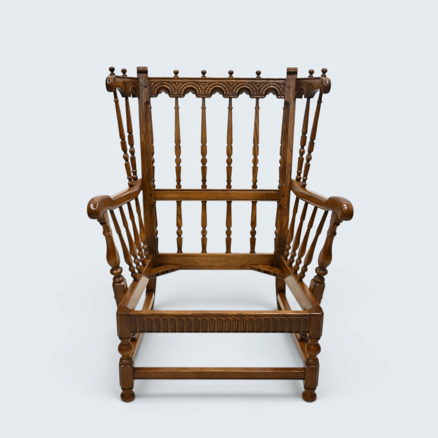 Ercol Cloister Wing Back Easy Fireside Armchair Red Golden Dawn *FREE Delivery