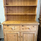 Solid Pine Traditional Country Kitchen Dresser Good Condition UK Delivery