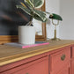 Vintage Sideboard in Annie Sloan Paprika Red – Hand Painted Storage Cabinet