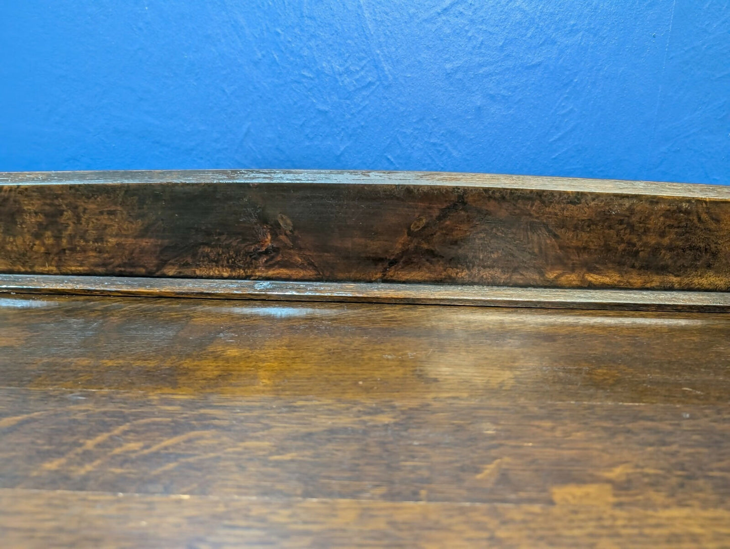 Vintage Oak Sideboard Cupboard With Drawers Dresser Base Service Cabinet English