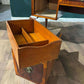 Vintage Mahogany Dressing Table with Bevelled Mirrorzx