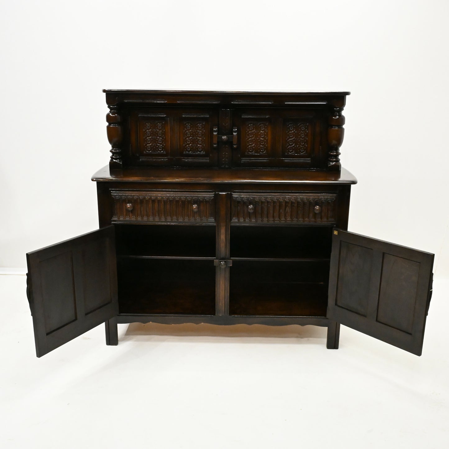 Original Ercol Old Colonial Buffet Sideboard 1960s Blue Label FREE UK Delivery. SBR10022/3001E