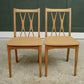 4 Mid Century Dining Chairs Lebus Link - 1950s - 1960s