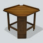 Ercol Entertainment Cabinets 5 Piece Corner Modular Golden Dawn FREE UK Delivery