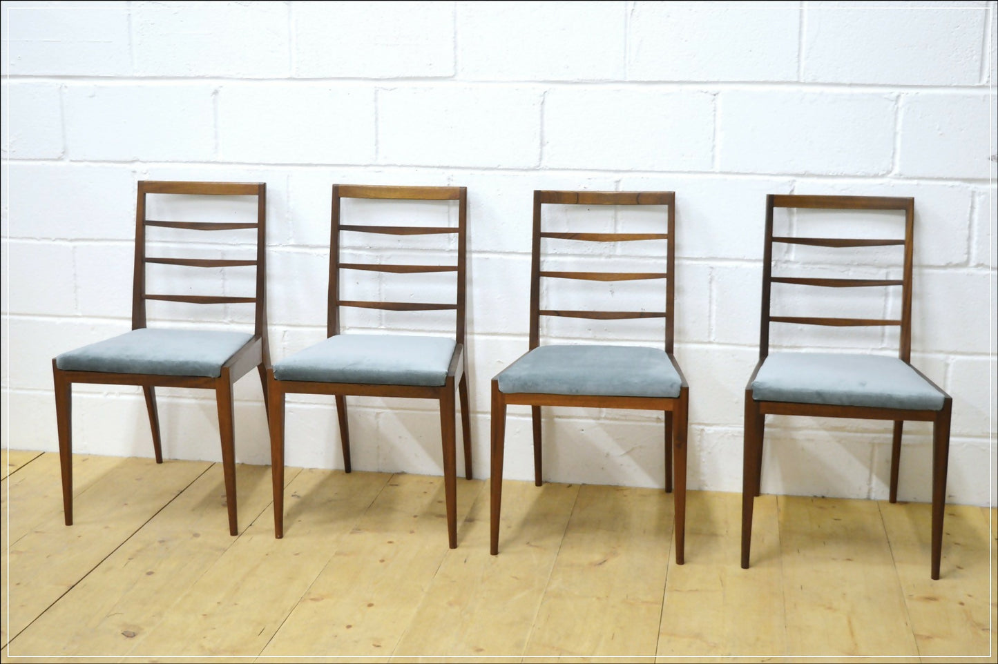 vintage dining chairs X4 ONLY teak McIntosh danish mid century DELIVERY