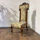 Victorian Walnut Prie-Dieu with Tapestry Upholstery Circa: 1870