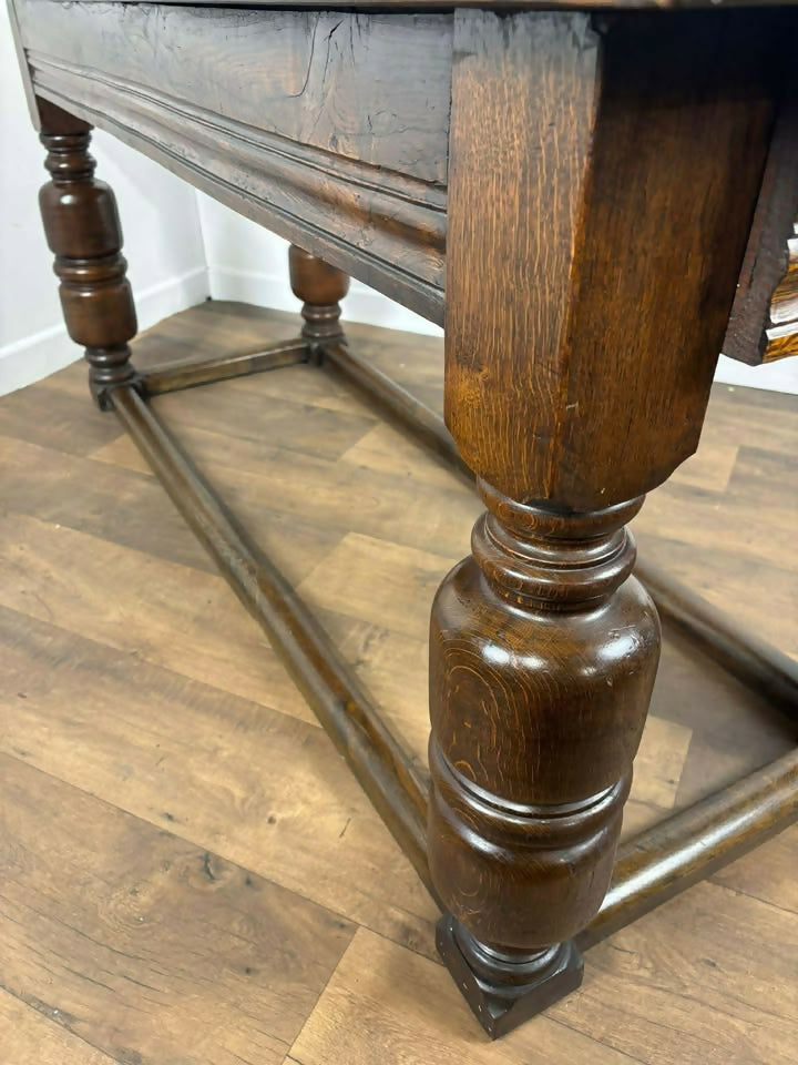Antique Oak Refectory Table