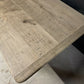 Rare Deep Large Oak Farmhouse Dining Table