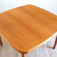 Mid century retro Danish oak dining table
