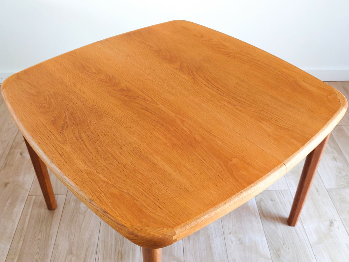 Mid century retro Danish oak dining table