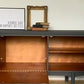 Dark grey Thomas & Greaves 7ft sideboard in dark grey
