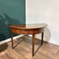 Antique Mahogany D End Tablebv