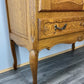 Cabinet Vintage French Louis XVI Oak Sideboard Carved Panels Cupboard LOT 4332