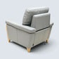Ercol Electric Reclining Armchair From Grey Leather Enna Range FREE UK Delivery*
