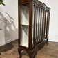 Edwardian Mahogany Serpentine Form Display Cabinet