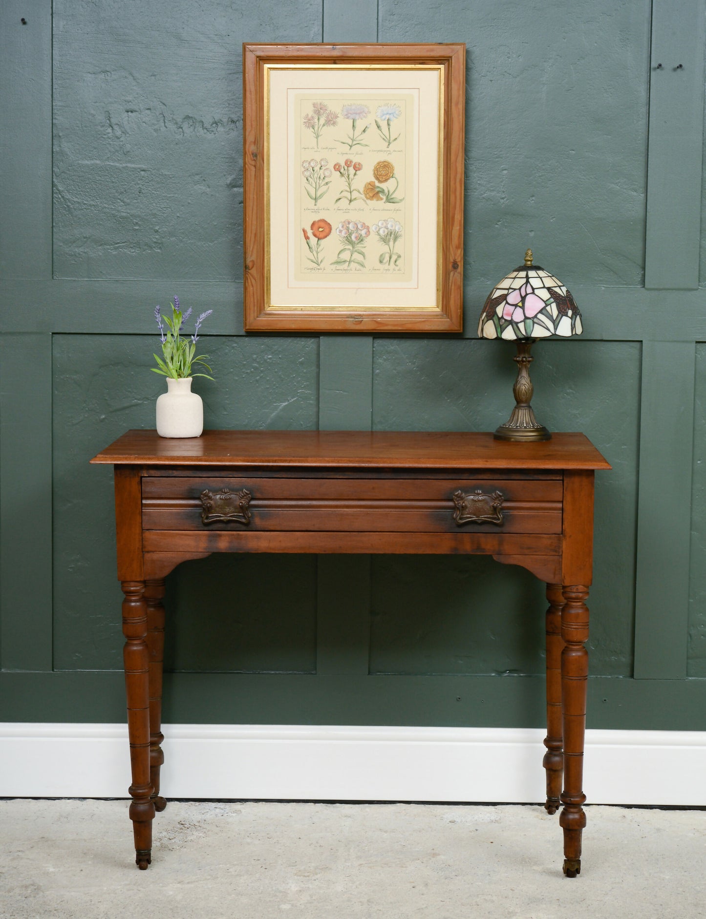 Edwardian Mahogany Console/ Writing Desk - SKU 220