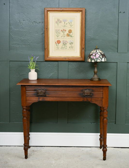 Edwardian Mahogany Console/ Writing Desk - SKU 220