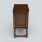Old Charm Pedestal Cabinet Small Cupboard Bedside Tudor Brown FREE DELIVERY*
