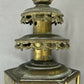 Pair of Wall Lights Antique French Style Lantern Sconces Glass LOT 6478