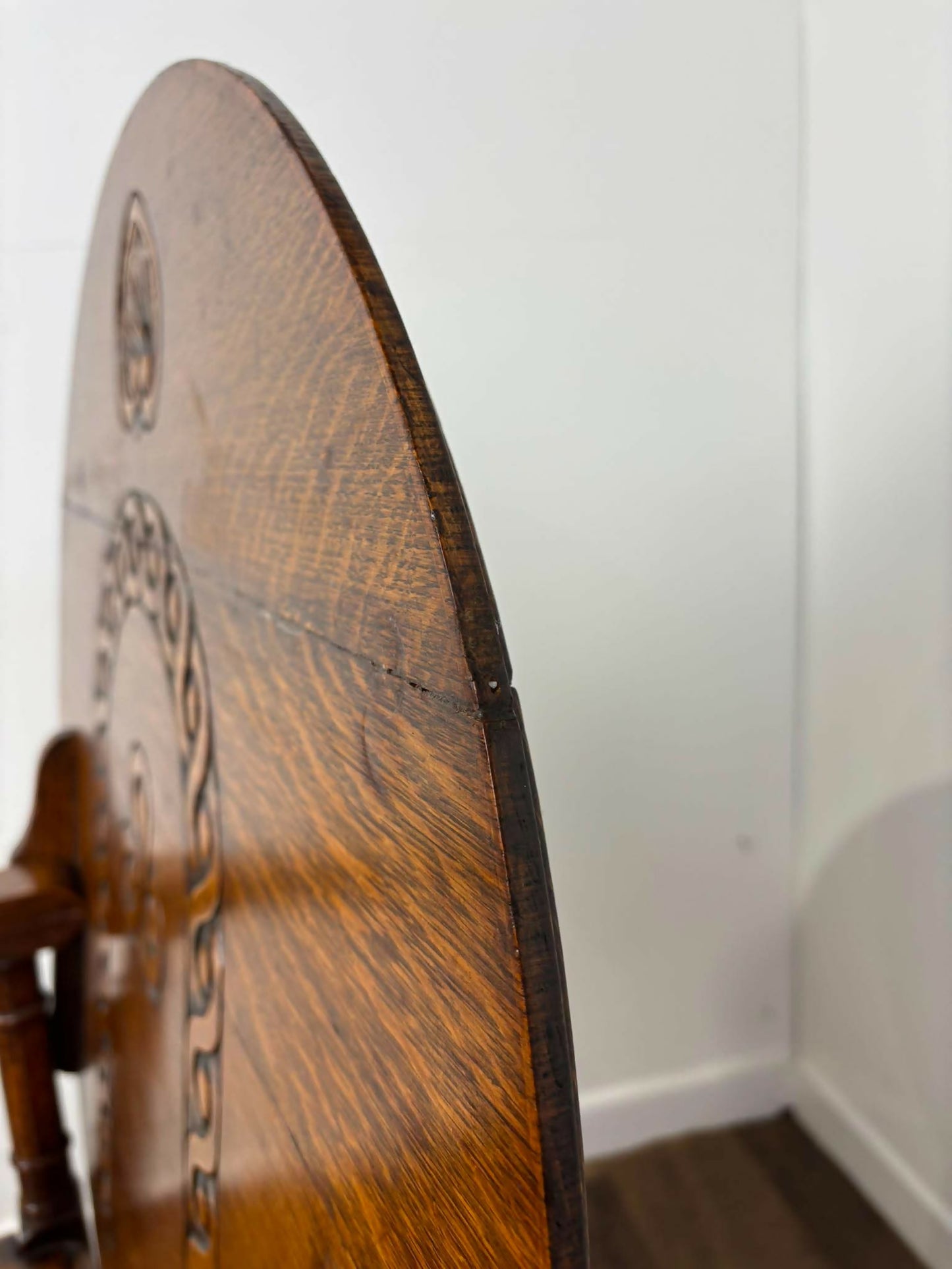Arts & Crafts Oak Monks Chair/Metamorphic Table
