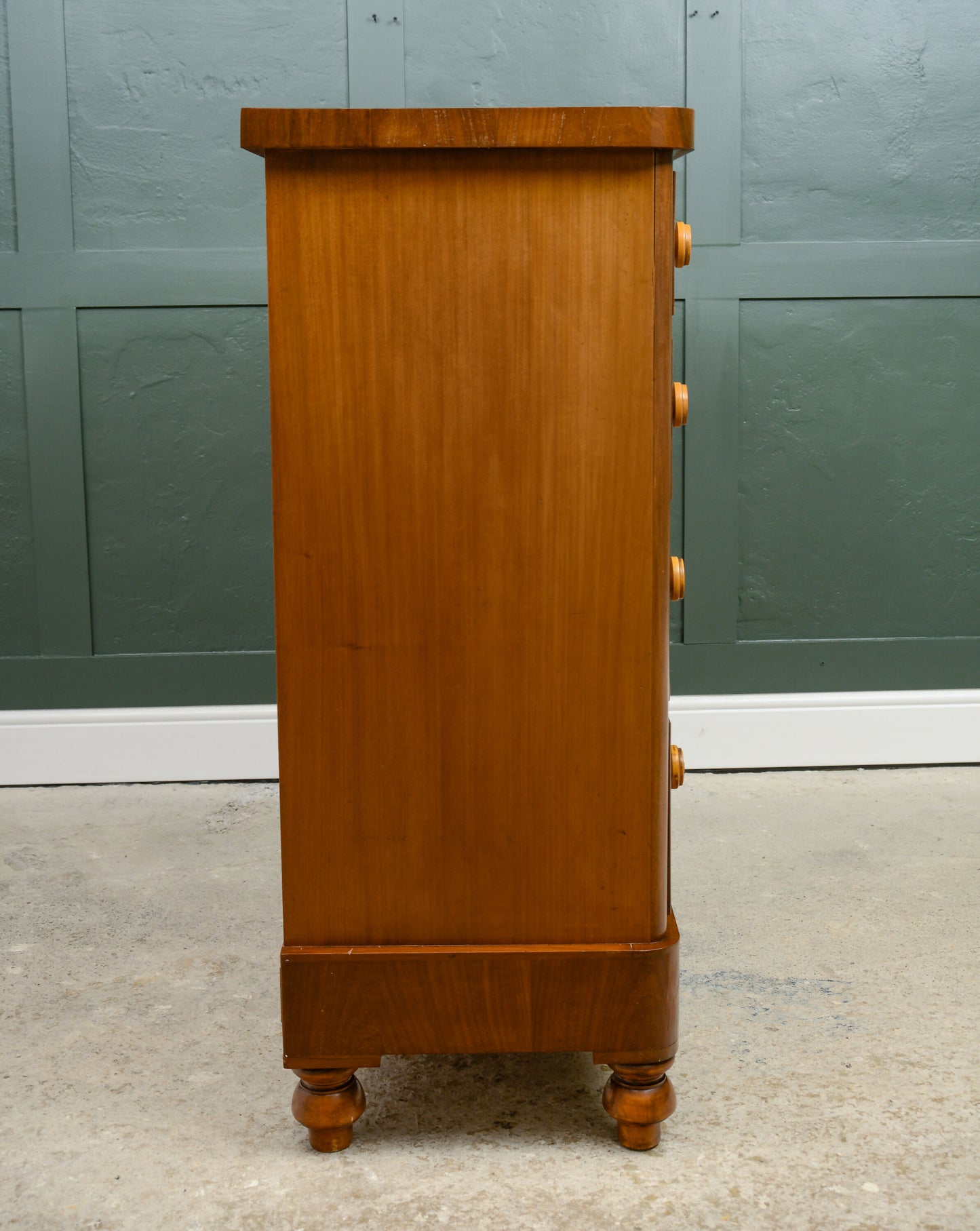 Large Victorian Mahogany Chest of Drawers- 2 Over 3 - SKU 201