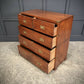 Mahogany Military Vintage Campaign Chest By Ross & Co.
