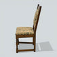 6 Old Charm Dining Chairs Premium Studded Upholstery Light Oak FREE UK Delivery*