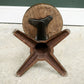 Antique Singer Sewing Machinists Stools - Cast Iron - Adjustable Height -SKU 164