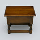Old Charm Oak Slipper Box Footstool Foot Stool Table Light Oak Free Delivery
