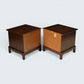 Pair of Stag Minstrel Bedside Cabinets Draw 2 In Set Drawer FREE UK Delivery