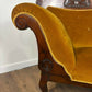 Edwardian Mahogany Framed Salon Settee
