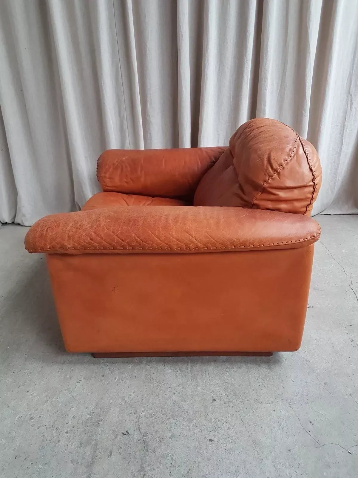 Vintage Rare Mid Century De Sede DS101 James Bond Reclining Chair Scandi Retro R878