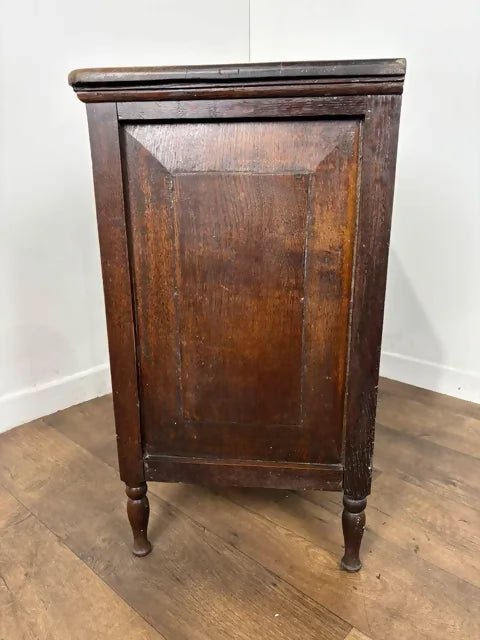 Vintage Rustic Oak Two Door Cabinet
