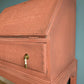 Vintage pink writing bureau