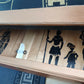 THE AFRICAN ASPECTS UPCYCLED - ONE-OFF FURNITURE ART “Echoes of Her” black, gold and copper bureau