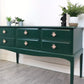 Stag Minstrel 6 Drawer Console Table , Dressing Table Sideboard Chest Of Drawers
